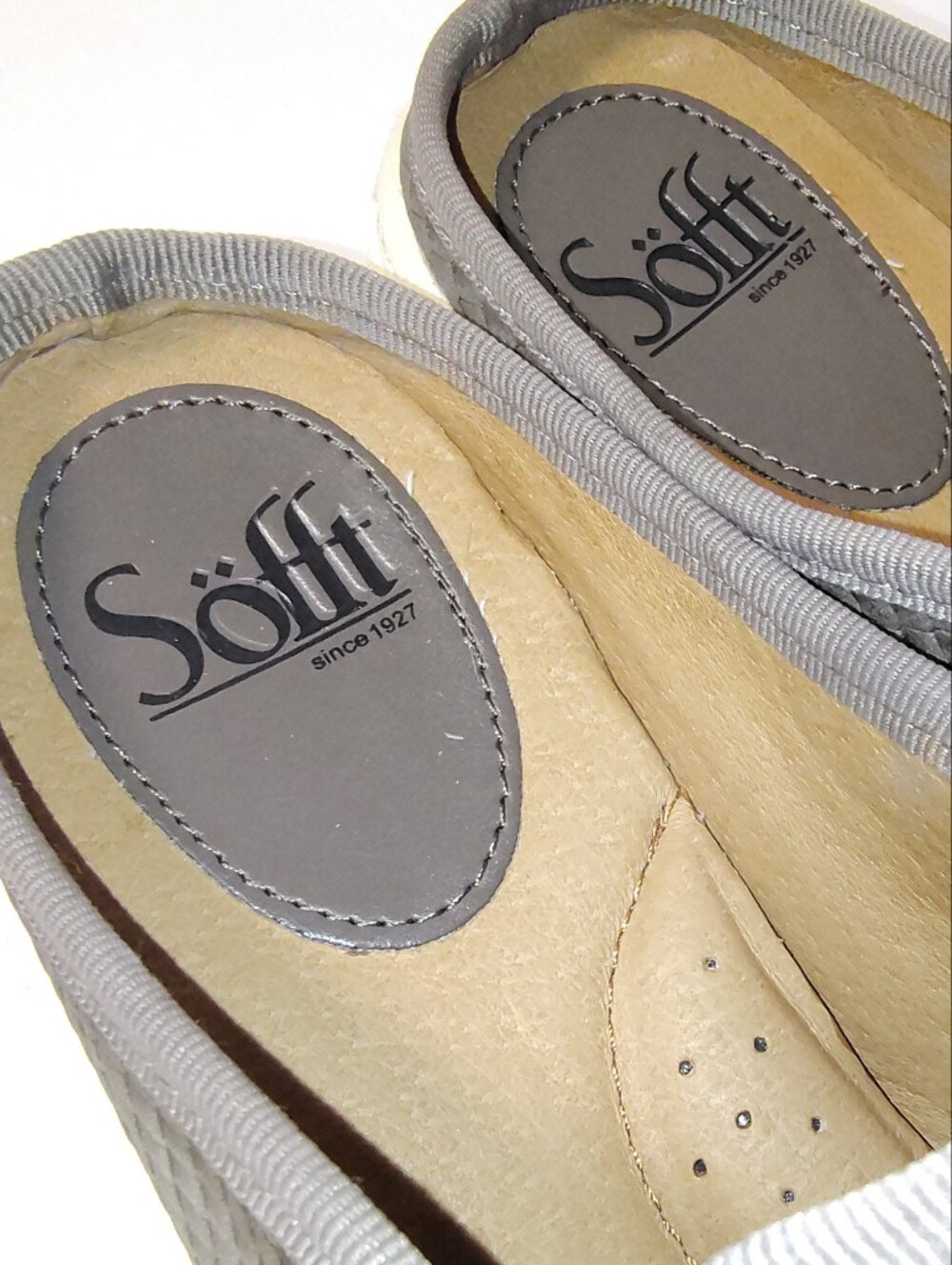 Sofft Somers Slip-On Women's Snake embossed Leather Mules Comfort Shoes 7.5 - Picture 6 of 9